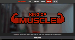 Desktop Screenshot of kingofmuscle.com